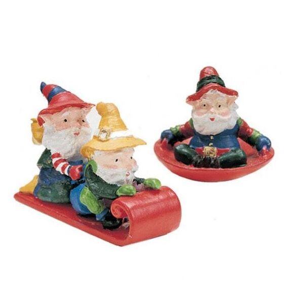 Department 56 Downhill Elves - Picture 1 of 5